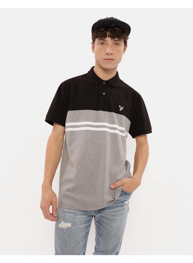 American Eagle Striped Polo - Image 1