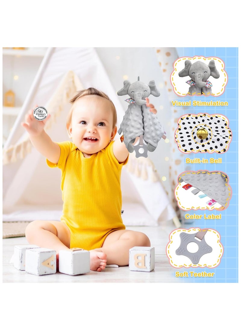 NNEWVANTE Baby Boy Gift Basket Set, 8Pcs Newborn Baby Essentials Baby Gift Baskets Set, Cute & Practical Baby Boy Gift Baskets for Newborn, Baby Boy Gifts, Best Welcome Baby Gift & Gender Reveal Gift Basket  - Image 3