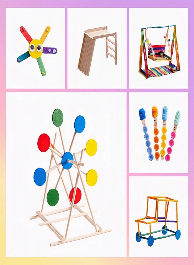 ROBOTIME Ultimate Craft Kit for Kids Ages 8-12 | Largest Pack | 1600+ Pieces Deluxe Arts and Crafts Supplies | Screen-Free Activities for Kids | Gift Ideas for Girls & Boys - Image 5