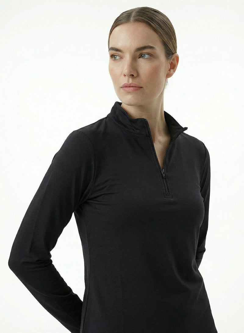 Cardio Bunny Women's Active Half Zip Training Top - Image 1