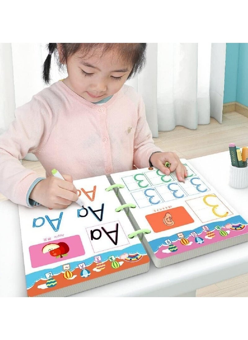 Generic - Scribble smart Workbook, Magical Tracing Workbook Set, Little Curious Minds Scribble smart, Scribble smart Workbook Fast-Track Young Minds, Early Education Tracing Paper For Drawing (Level 4) - Image 1