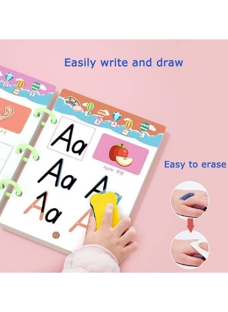 Generic - Scribble smart Workbook, Magical Tracing Workbook Set, Little Curious Minds Scribble smart, Scribble smart Workbook Fast-Track Young Minds, Early Education Tracing Paper For Drawing (Level 4) - Image 1