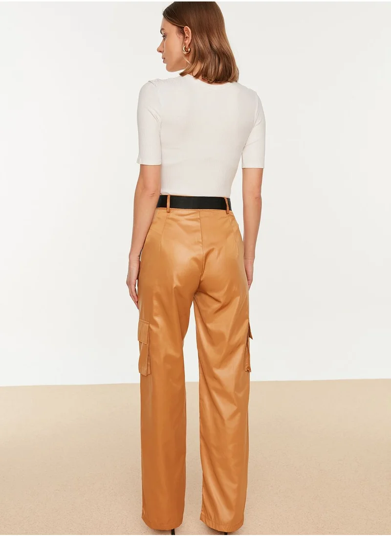 trendyol Wide Leg Pocket Detail Pants