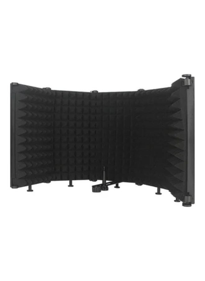 SHOPI - Portable Vocal Booth Recording Microphone Isolation Shield 5-Panel - Image 1