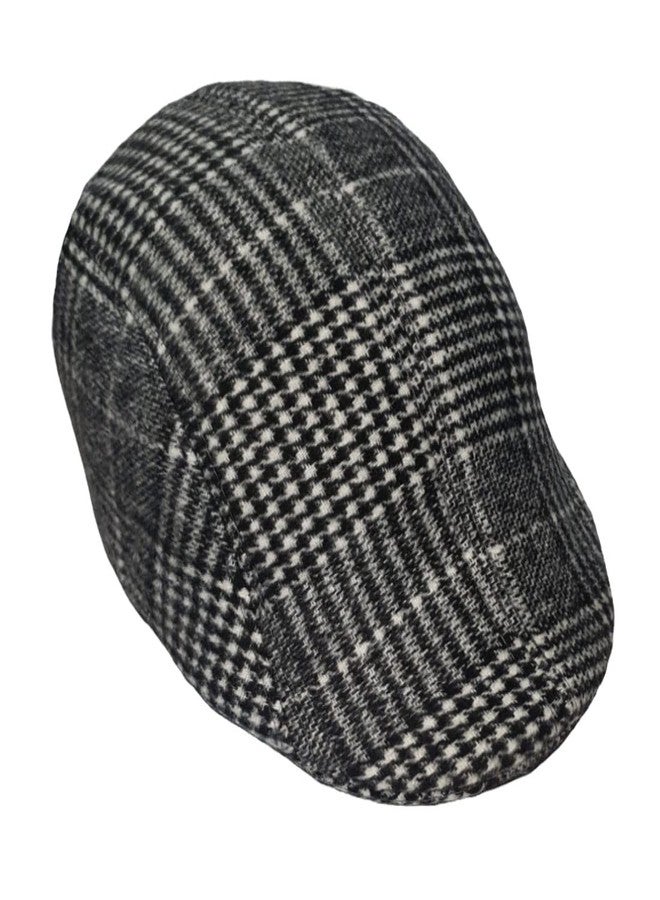 C Classic Woolen Golf Cap for Winters & Other Outdoor Activities to Keep You Warm (in, Alpha, Free Size, Grey) - Image 1