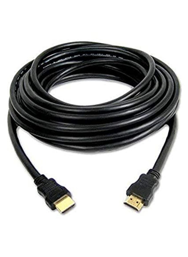 دايتويز كابل HDMI عالي السرعة بطول 10 أمتار (ذكر إلى ذكر) مع إيثرنت (10 أقدام/3 أمتار)، يدعم دقة 4K، ثلاثية الأبعاد، وميزة إرجاع الصوت، لون أسود.  - Image 3