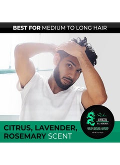 Billy Jealousy Billy Jealousy Ruckus Hair Forming Cream, Men's Styling Hair Cream For Strong Hold and High Shine, 3 Oz.  - Image 2