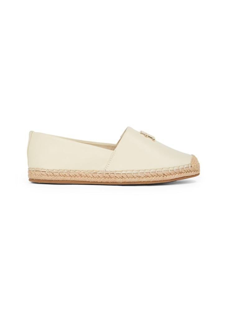TOMMY HILFIGER Logo Detailed  Leather Espadrilles  - Image 1
