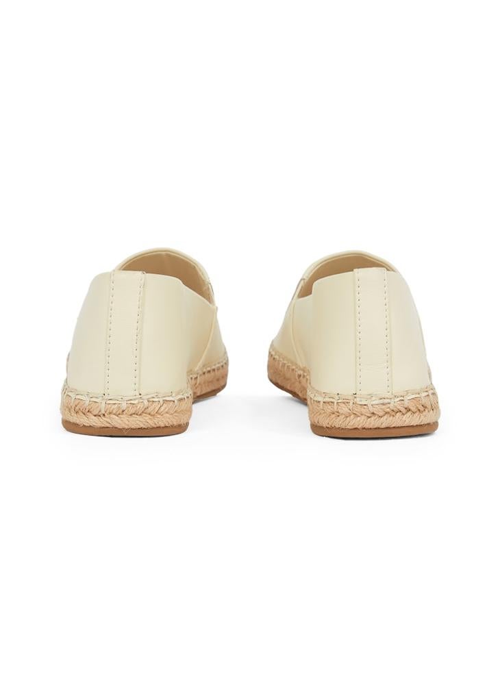 TOMMY HILFIGER Logo Detailed  Leather Espadrilles  - Image 3