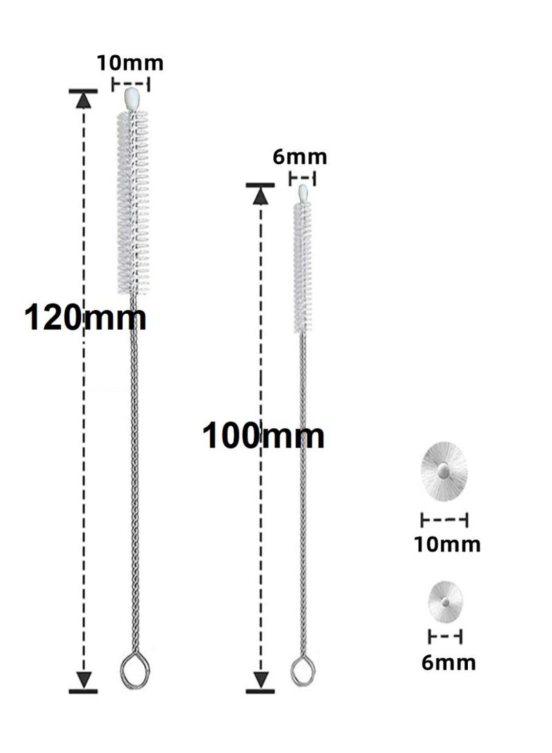 Travel Bottles for Toiletries 11 PCS +2PCS, Plastic Travel Size Refillable Containers for Liquid Shampoo, Lotion, Cream, Dispenser Accessories Kit, Leak Proof,Cleaning brush - Image 4