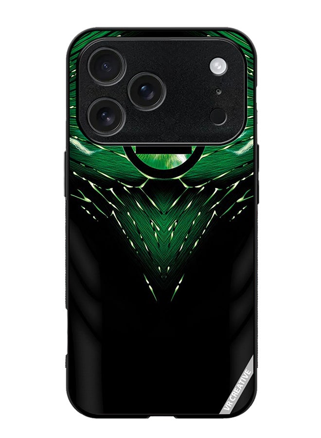 VR CREATIVE Protective Case Cover For Apple iPhone 17 Pro Max Jack Kirby Green Lanterns Art Design Multicolour