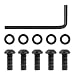 CHENACC 10PC Harly Derby Cover Screw Bolt Kit Compatible with Harley 19992019 Road GlideRoad KingSoftail SlimDeluxeCVO Street Glide - Image 2