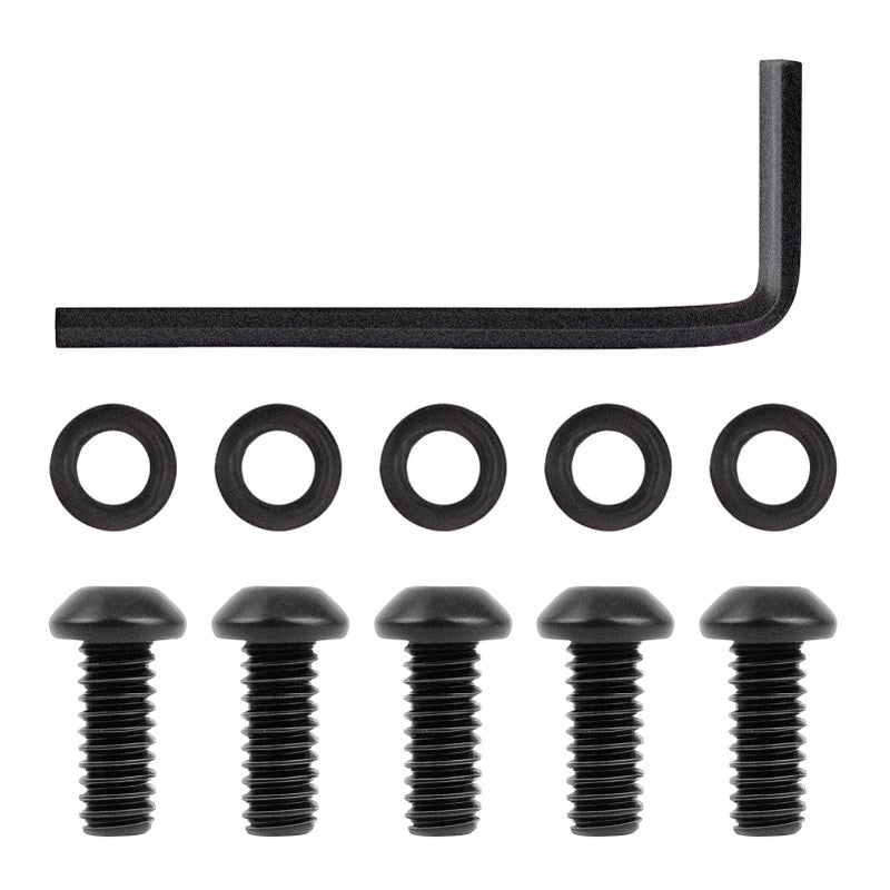 CHENACC 10PC Harly Derby Cover Screw Bolt Kit Compatible with Harley 19992019 Road GlideRoad KingSoftail SlimDeluxeCVO Street Glide - Image 3