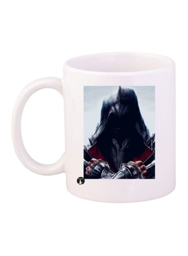 RYN Assassin's Creed Printed Coffee Mug White/Black/Grey