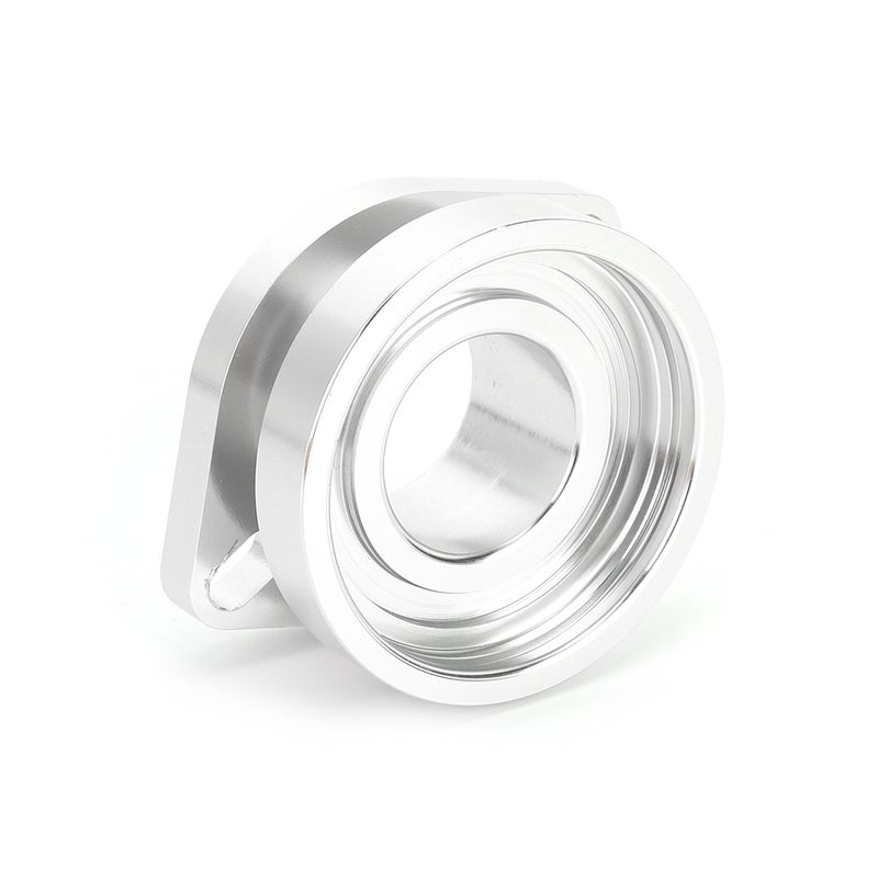 Billet Aluminum Flange Adapter - 60mm Bolt Hole Pitch, Durable Wear-Resistant, Easy Installation, for Greddy to HKS SSQV Blow Off Valve Conversion, Intercooler Tubes With Welded Edges - Image 5