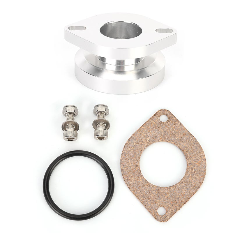 Billet Aluminum Flange Adapter - 60mm Bolt Hole Pitch, Durable Wear-Resistant, Easy Installation, for Greddy to HKS SSQV Blow Off Valve Conversion, Intercooler Tubes With Welded Edges - Image 2