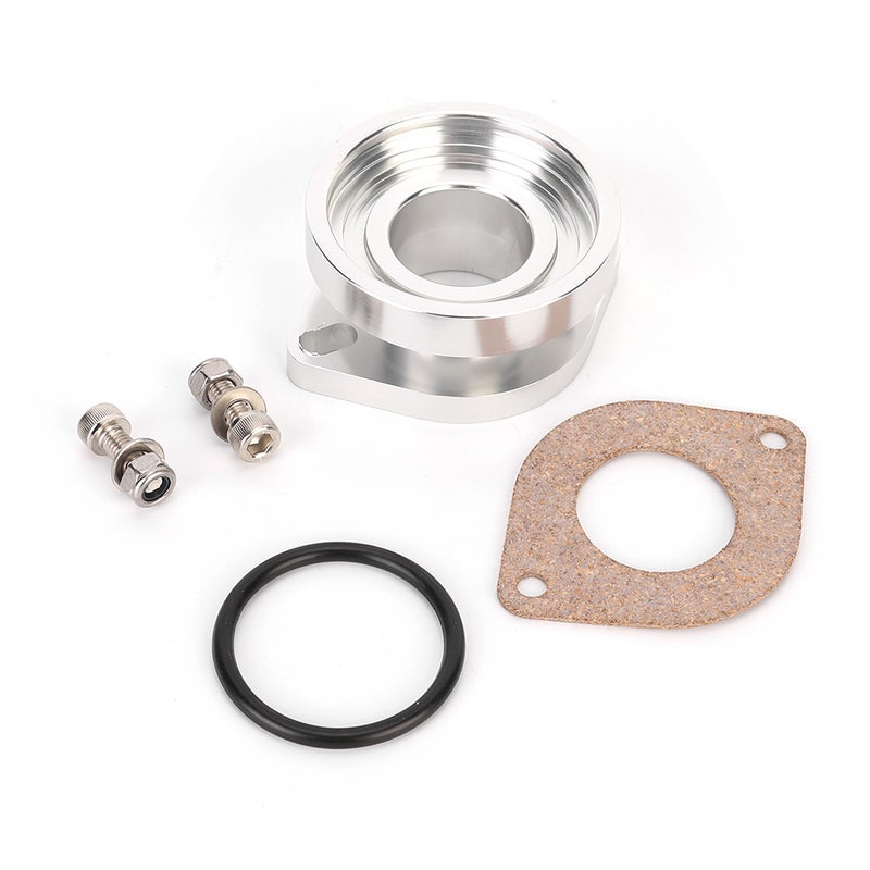 Billet Aluminum Flange Adapter - 60mm Bolt Hole Pitch, Durable Wear-Resistant, Easy Installation, for Greddy to HKS SSQV Blow Off Valve Conversion, Intercooler Tubes With Welded Edges - Image 1