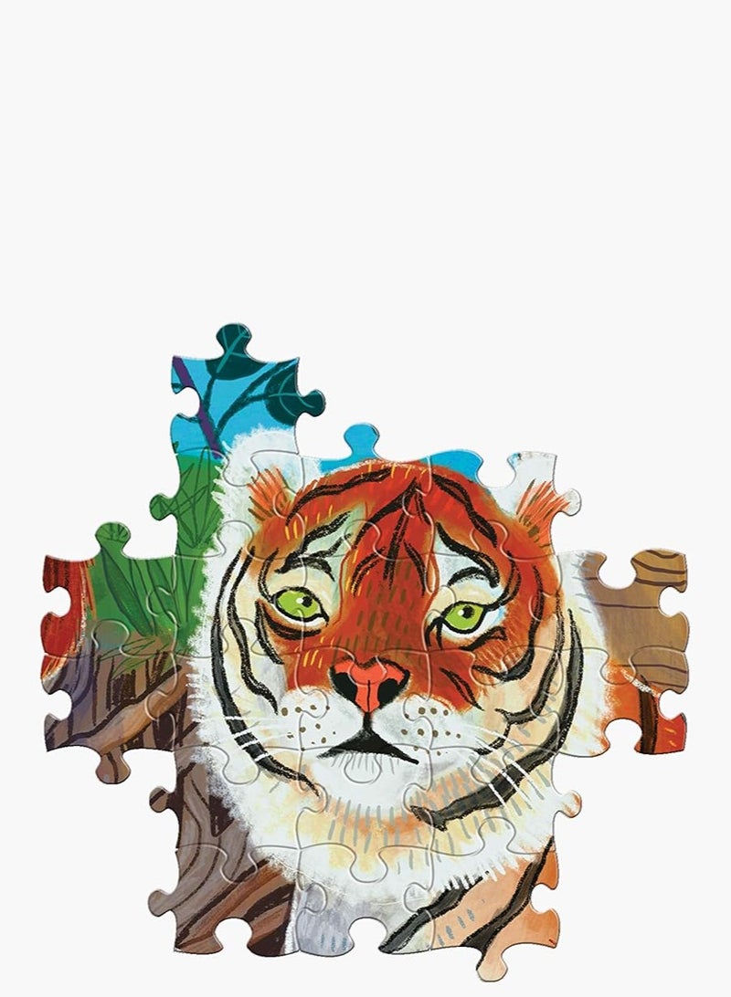 eeBoo: Piece and Love Planet Earth 1000-piece Square Adult Jigsaw Puzzle, Jigsaw Puzzle for Adults and Families, Includes Glossy, Sturdy Pieces and Minimal Puzzle Dust - Image 2