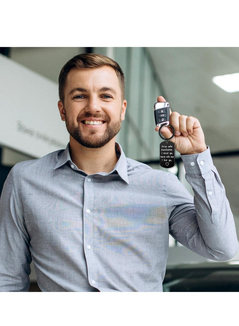 Loquat Drive Safe Keychains, Keyring Gifts for Boyfriend, Gift Birthday  Keychain - Image 5