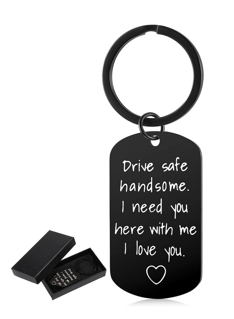 Loquat Drive Safe Keychains, Keyring Gifts for Boyfriend, Gift Birthday  Keychain - Image 1