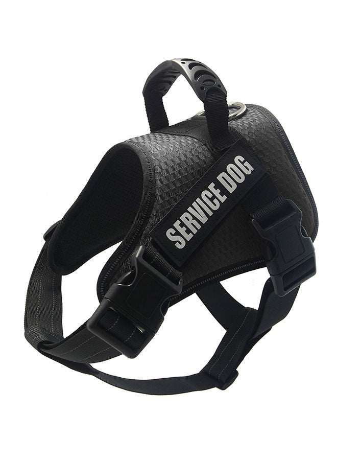 NIBEMINENT Adjustable Service Dog Harness Vest Black M - Image 1
