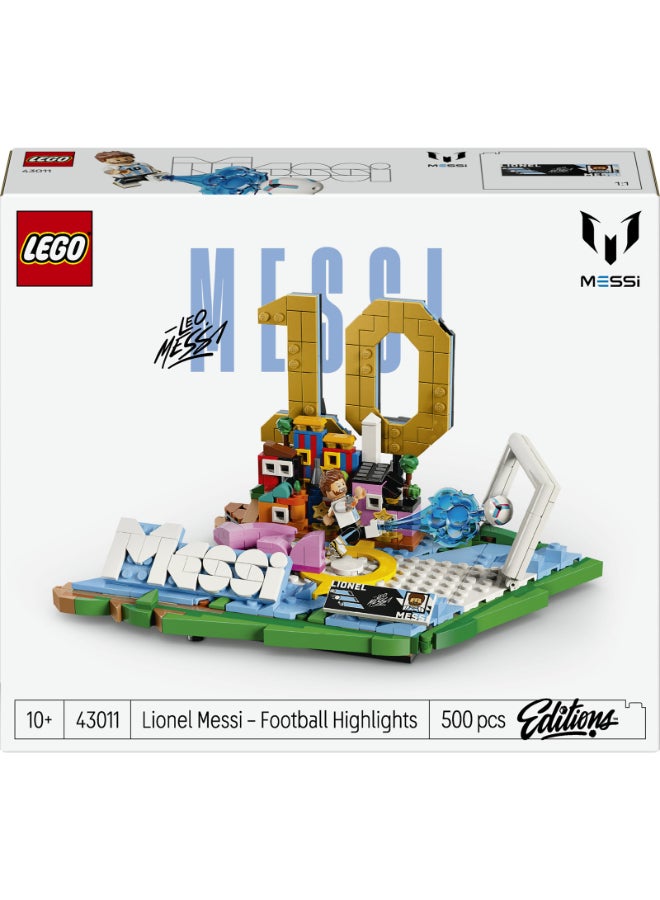 LEGO Editions Lionel Messi Soccer Highlights 43011 Building Set (500 Pieces) - Image 2