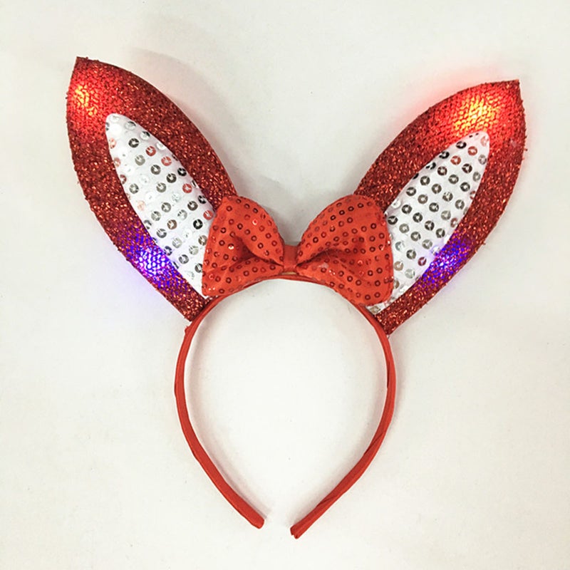 Easter Bunny E ars Easter Party Costume Cosplay Headband - Image 1