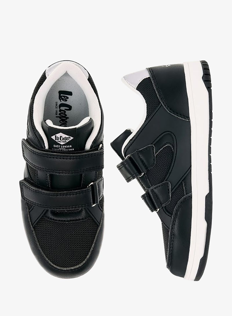 لي كوبر سنيكرز أولاد بألوان متداخلة وإغلاق بشريط لاصق - Image 2