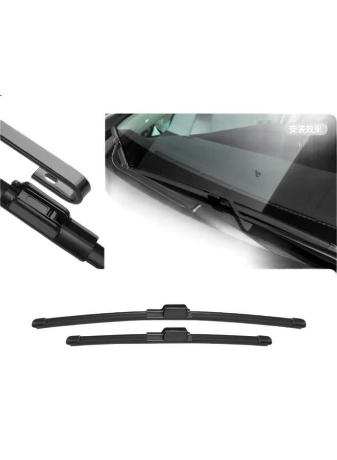 meisim (Meisim) Saic Datong G50 Wiper Blade Rain Scraping Plus Boneless Full Vehicle Accessories Front Rubber Strip Front Air Front Wiper 1 Pair - Image 3