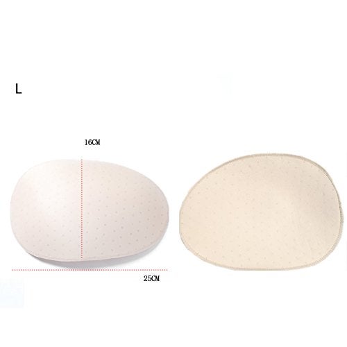 BIMEI Self-adhesive Reusable Padded Hip Sponge Hip Pad 500(M, Beige) - Image 4