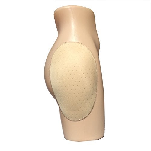 BIMEI Self-adhesive Reusable Padded Hip Sponge Hip Pad 500(M, Beige) - Image 3
