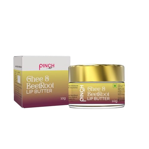 Pinch Me Ghee & Beetroot Lip Butter, 10g, Natural Moisture for Soft Lips - Image 1