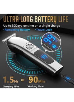 YOUGE Shaving Machine for Men,Hair Trimmer for Men,Electric Hair Clippers Beard Razor Grooming Kit,Men's Shaver for Hair, Beard, Ears, Face, Nose Hair, Armpit Hair, etc.  - Image 4