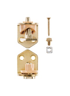 ACE 2-Piece Surface Mount Cafe Door Hinge Bright Brass 1-3/4 Inch 5292552  - Image 1