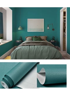 ZCM-HAPPY Self-Adhesive Wallpaper Bedroom Background Wall Living Room Background Wall PVC Waterproof Aluminum Foil base 1000x60cm  - Image 2