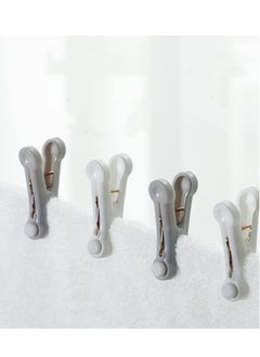 SYOSI Chip Clips Plastic Clothespins Bag Clips for Food Packages Towel Laundry Sock Clothes Pins Non-Slip Grip Refrigerator Bread Bags Snack Bags 16 Pack  - Image 3