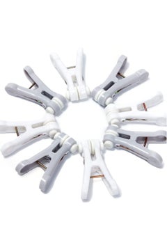 SYOSI Chip Clips Plastic Clothespins Bag Clips for Food Packages Towel Laundry Sock Clothes Pins Non-Slip Grip Refrigerator Bread Bags Snack Bags 16 Pack  - Image 4