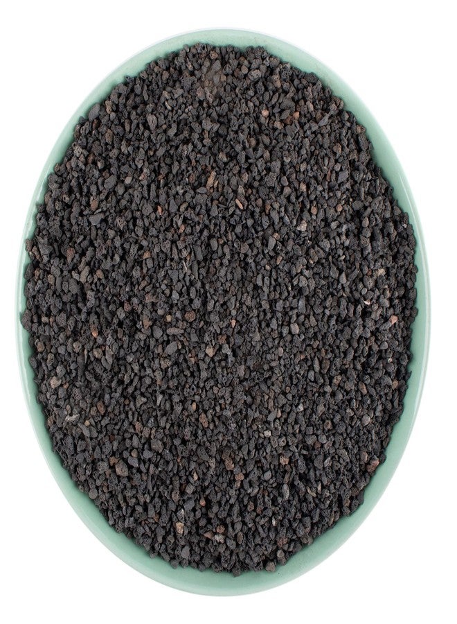 Anothera Black Lava Rocks for Plants Decorative Landscaping Plants Top Dressing for Cacti, Succulents Bonsai Plant Drainage Gravel, 3LB - Image 1
