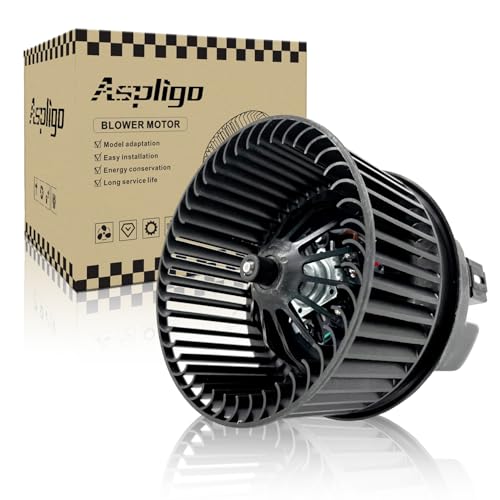 Aspligo 700272 AC Heater Blower Motor Fan Assembly Fit for Ford Escape 2013-2019， Focus 2012-2018 ，Transit Connect 2014-2018 GV6Z19805AA, GV6Z19805B, H1FZ19805A, H1FZ19805B - Image 1