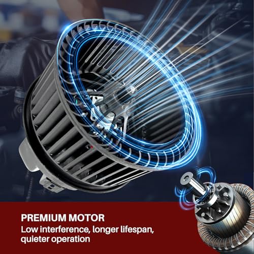 Aspligo 700272 AC Heater Blower Motor Fan Assembly Fit for Ford Escape 2013-2019， Focus 2012-2018 ，Transit Connect 2014-2018 GV6Z19805AA, GV6Z19805B, H1FZ19805A, H1FZ19805B - Image 5