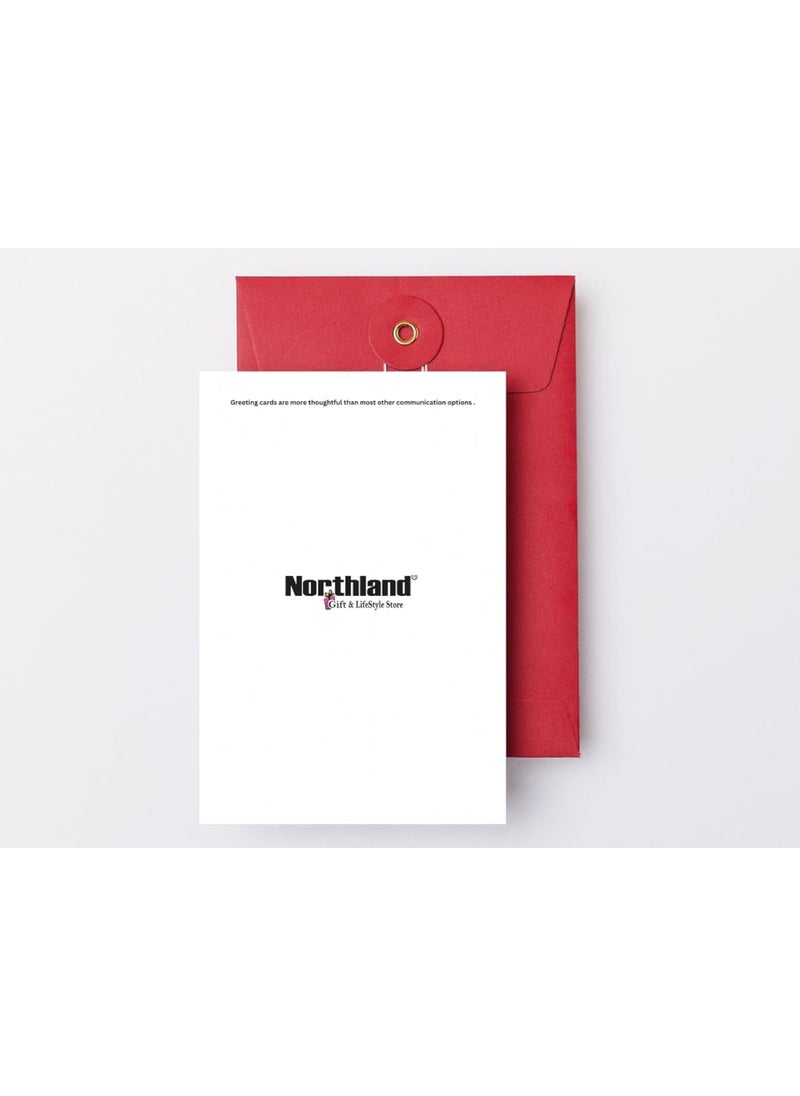NorthLand Northland My Heart Greeting Card for Valentine's Day, Anniversary, and other special occasions for Girlfriend, Boyfriend, Husband, and Wife | Greeting Card for Anniversary | Valentine Day Greeting Card  - Image 3