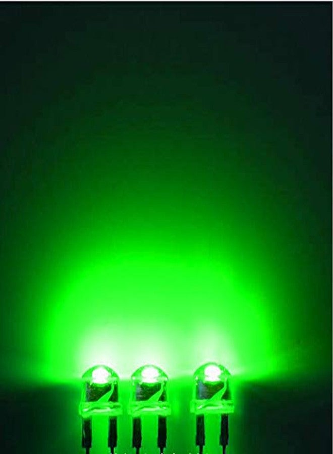 PGSA2Z® 8 mm LED Light-Emitting Diodes 0.5 W Lamp- Green Pack of 50 - Image 1