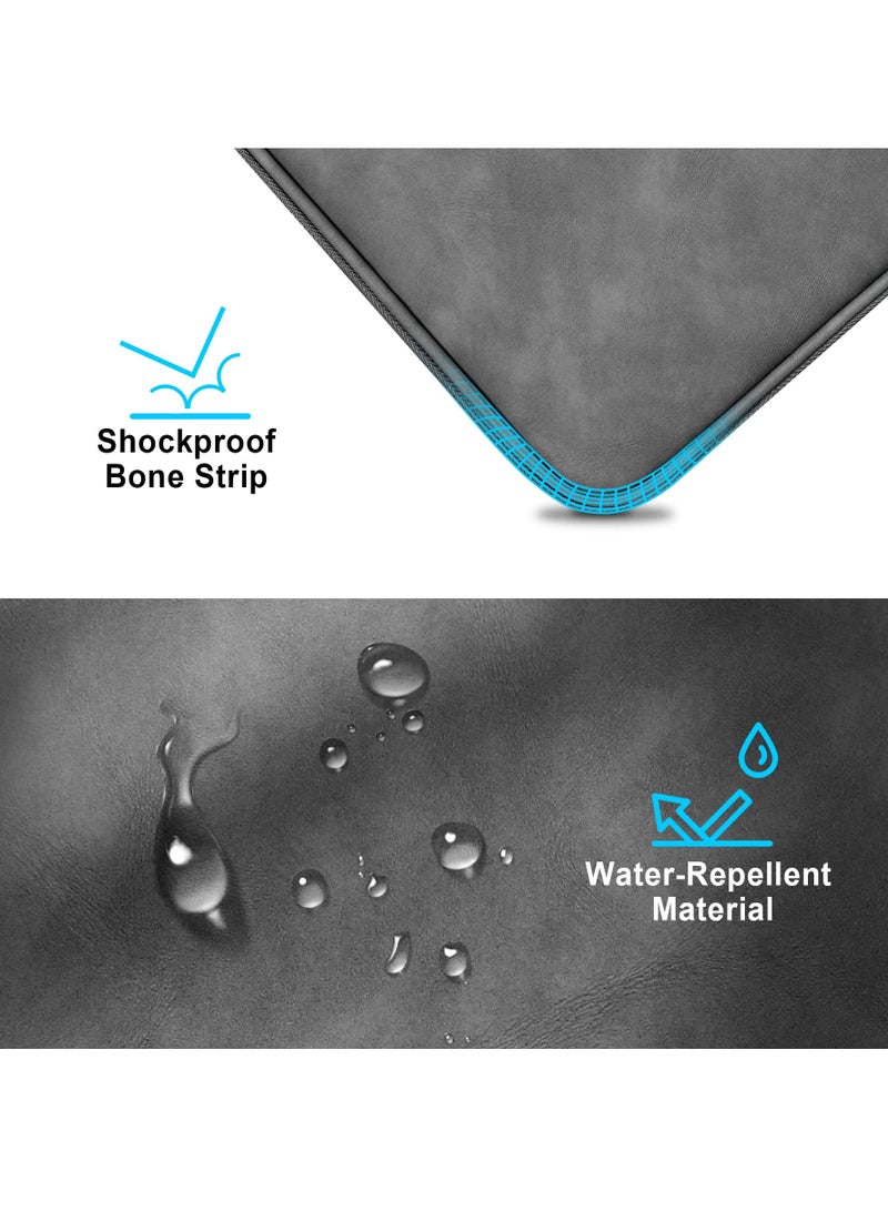 Tablet Sleeve Case for 10.9 inch New iPad / 11 inch iPad Pro / 10.2 inch iPad / 10.9" iPad Air / 10.5 inch iPad Pro Air, Galaxy Tab A8 10.5" Protective Bag, Fit Apple Smart Keyboard, Dark Grey - Image 5