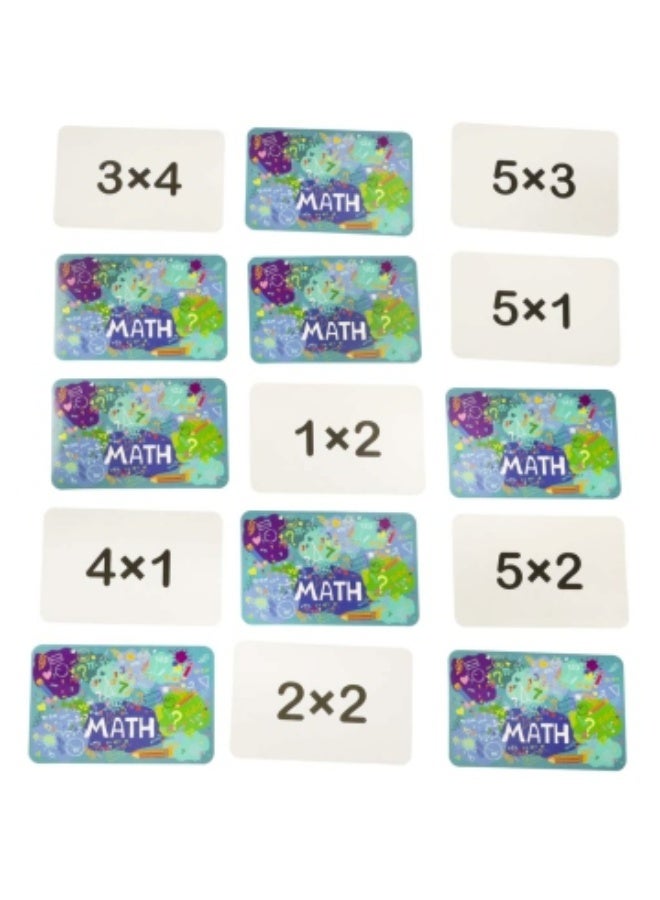 3-in-1 Wooden Multiplication Board Game - Educational Math Learning Toy with Numbers 1-100, Colorful Practice Grid. - Image 4