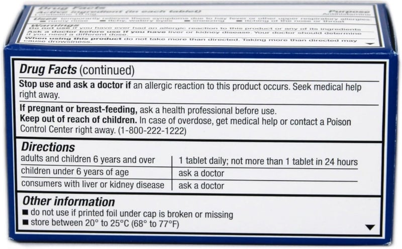 Major Pharmaceuticals NonDrowsy Allergy Loratadine 10mg Tablets 90 Count - Image 4