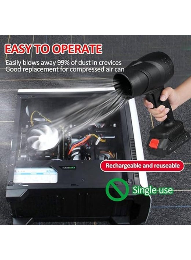 Compact cordless air blower – powerful 1050W motor for cleaning tools and hard-to-reach corners. - Image 3