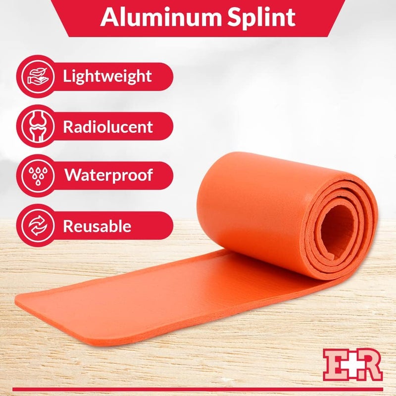 Ever Ready First Aid Universal Aluminum Splint 36 Inch Rolled 3 Pack - Image 5