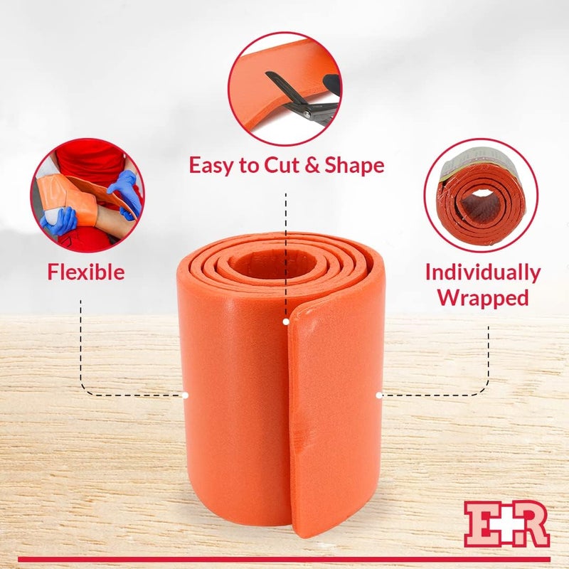 Ever Ready First Aid Universal Aluminum Splint 36 Inch Rolled 3 Pack - Image 2