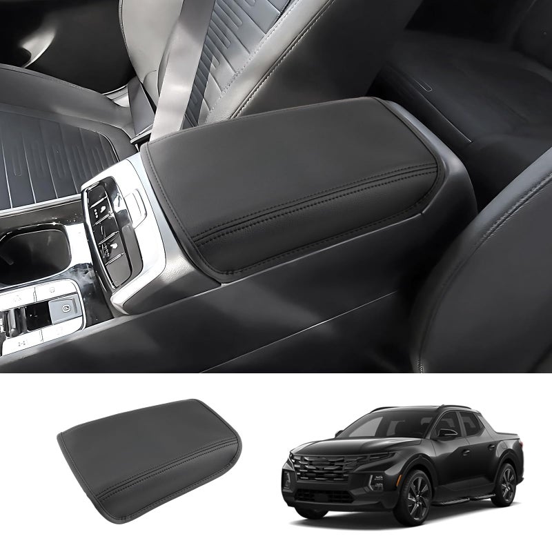 Coleya 2022 2023 2024 2025 2026 Tucson Accessories Center Console Cover for Hyundai Tucson SESELSEL ConvenienceXRTN LineLimited WaterproofComfy Leather Armrest Cover 2025 Tucson Accessories - Image 2