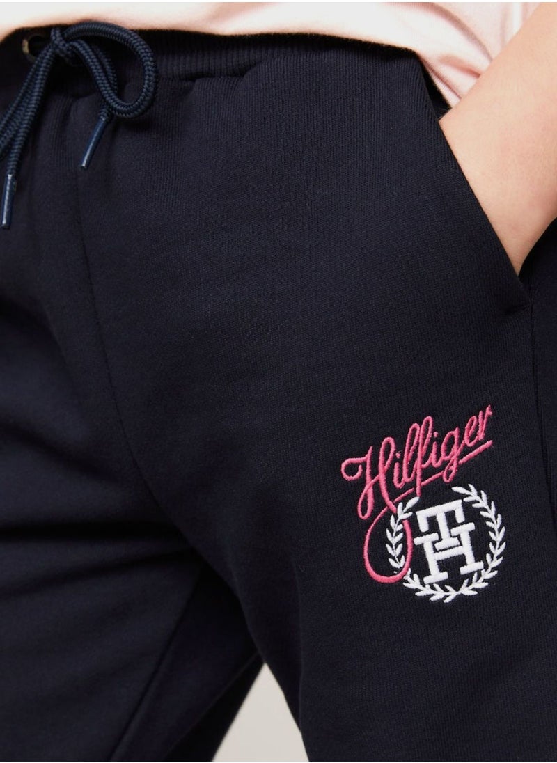 TOMMY HILFIGER Kids Logo Sweatpants  - Image 3